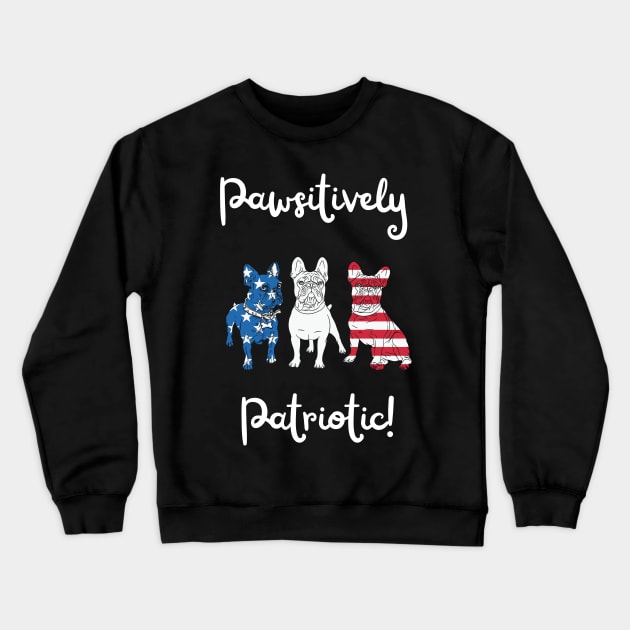 pawsitively patriotic Crewneck Sweatshirt by Avenue 21